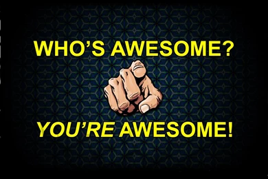 Wallpapers Awesomeness Text .4 1024x768