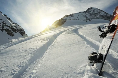 Mountains Snowboard Twitter Cover & Twitter Backgrounds