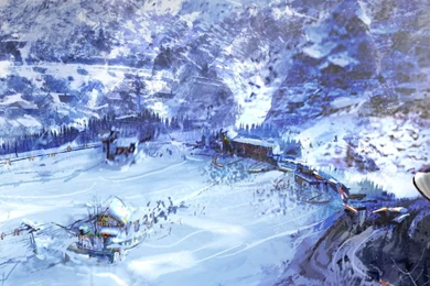 Download Wallpapers 3840x1200 Snowboard, Jump, Extreme, Descent ...