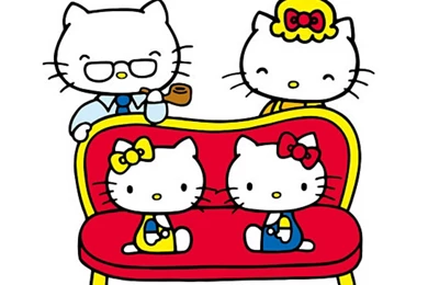 Weird Wallpapers Center: The 7 Hello Kitty Cute Wallpapers