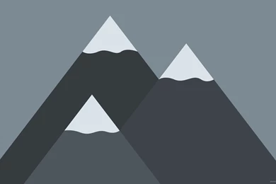 Download 2560x1440 Minimal Grayscale Mountains Wallpapers