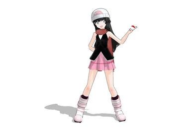 Pokemon Dawn Official Pose In MMD By Vocaloid2sim On DeviantArt