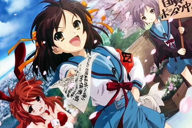 The Melancholy Of Haruhi Suzumiya Wallpapers