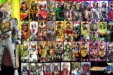 Heisei 17 Kamen Riders [Kuuga Ghost] By Setsunayong On DeviantArt