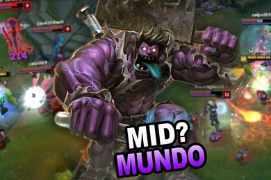 NEW META: Dr Mundo Mid Is OP WTF?!   YouTube