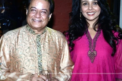 Suchitra Krishnamurthy : Anup Jalota With Suchitra Krishnamurthy ...