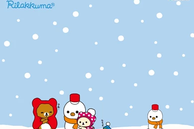 Desktop Wallpapers Download Rilakkuma Christmas Wallpapers In Hd