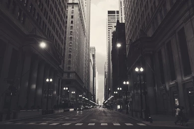 1920x1080 Chicago Monochrome Wallpapers