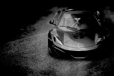 1600x900 Mclaren Mp4 Monochrome Wallpapers