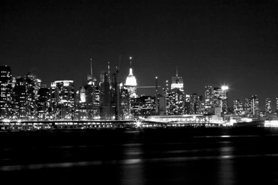 Cityscapes Monochrome City At Night