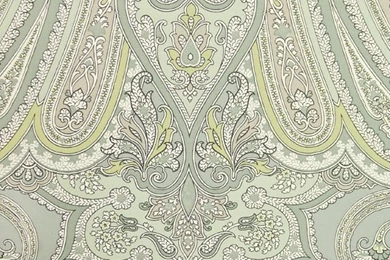 Mulberry Paisley Wallpapers Aqua