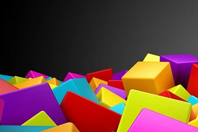 Colorful Rubik Cubes iPhone 6 Plus HD Wallpapers / IPod Wallpapers ...