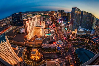Las Vegas Strip North HD 16:9 16:10 Desktop Wallpaper: Widescreen ...