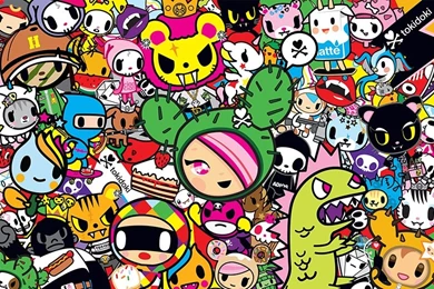 Hello Kitty Tokidoki Background Images