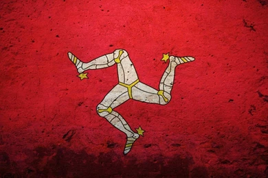 Wallpapers Triskelion Bailiwick Crown Flag Emblem Free 1680x1050 ...