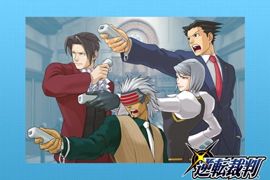 Image   Gyakuten Saiban WiiWare   Wallpapers 4.jpg   Ace Attorney ...