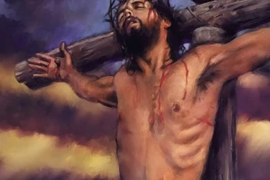 Amber Rose Fashion: Jesus Christ On Cross Wallpapers