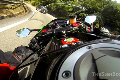 On board Kawasaki Ninja ZX10R: Ride Up Genting Highlands   YouTube
