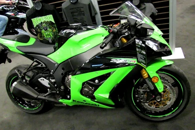 Download Beauty 2015 Kawasaki NINJA ZX 10R ABS Green Best ...
