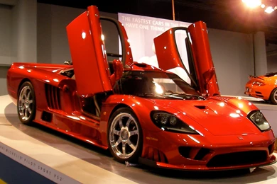 Saleen S7 HD Best Wallpaper Polish Red Car
