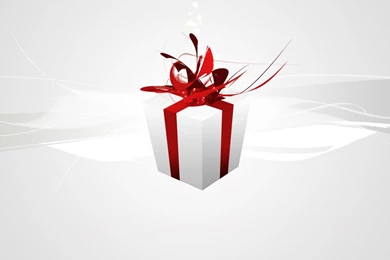Christmas Present Silver HD Desktop Wallpapers : Widescreen : High ...