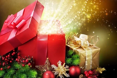 Christmas Present Wallpapers   Wallpapers Cave