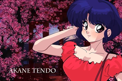 天道茜 AKANE TENDO (天道あかね)   Ranma 1/2 Wallpapers (36134385 ...