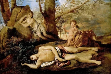 Wallpapers Greek God Echo And Narcissus Mythology 196812.8 ...