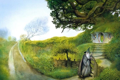 Houses,Gandalf Gandalf Houses Tolkien The Hobbit 1462x930 ...