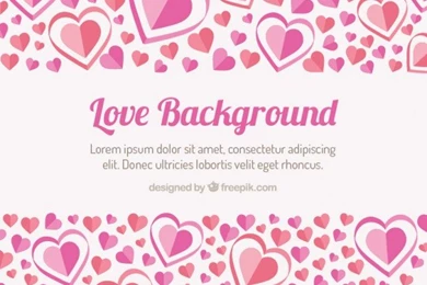 Love Backgrounds Vector