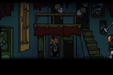 Image   Card City Night Backgrounds Haunted House.jpg   Steam ...