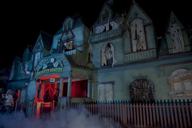 Inside Haunted House Backgrounds