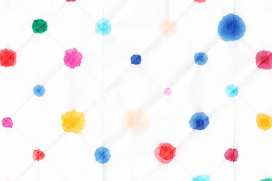 Multicolored Watercolor Dots Wallpapers