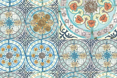 Mixed Folk Wallpapers By Louise Body