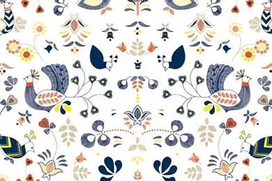 Linen Wallpapers / Vinyl / Contemporary / Animal Motif   CL FOLK By ...