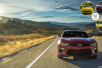 2016 Chevrolet Camaro SS (Red)   Front