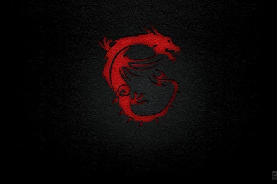 MSi Dragon Logo Wallpapers Dark Backgrounds 384... 4234