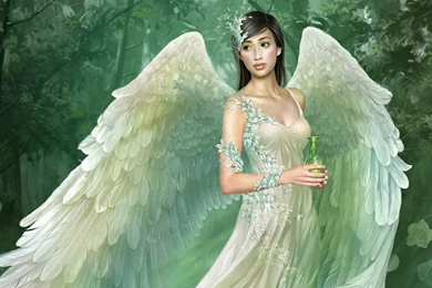 Fantasy Girl PC Desktop HD Paintings,wallpapers 1440x900 And ...