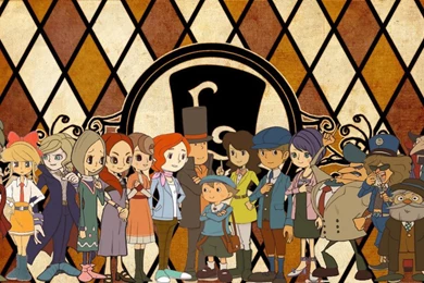 DeviantArt: More Like Professor Layton Characters I Like Wallpapers ...