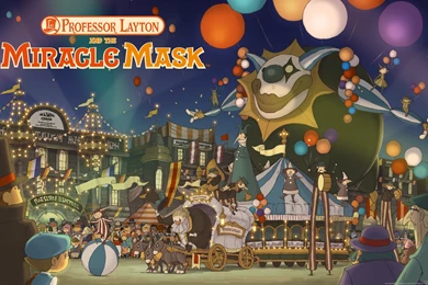 Professor Layton And The Miracle Mask HD Wallpapers And Backgrounds