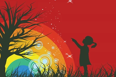 Rainbow Backgrounds Graphics Vector Art & Graphics