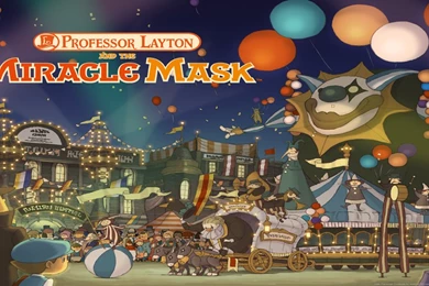 Professor Layton And The Miracle Mask Desktop Wallpapers