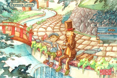 DeviantArt: More Like Paper Professor Layton + Luke By Pettyartist