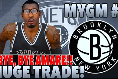 NBA2K15 Brooklyn Nets My GM Ep. 7   Trading Amare Stoudemire ...