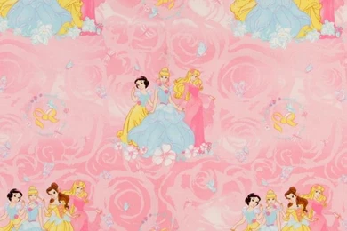 Disney Princess Scenic Pink   Discount Designer Fabric   Fabric.com