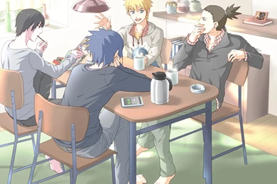 Shikamaru, Naruto, Sasuke And Sai   Shikamaru Wallpapers (36576801 ...