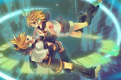 Vocaloid,Kagamine Rin Vocaloid Kagamine Rin Kagamine Len 1842x1181 ...