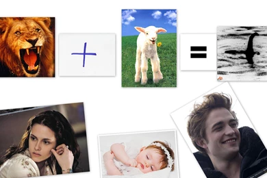 LION + LAMB = LOCH NESS MONSTER   Edward,Bella And Renesmee ...