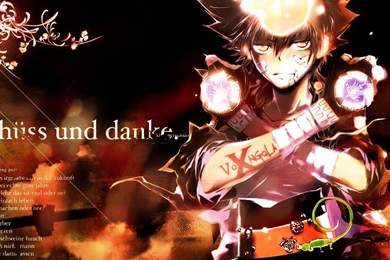 SuperHD.pics: Katekyo Hitman Reborn Tsuna Anime Anime Boys Burn ...