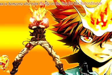 Katekyo Hitman Reborn!   Tsuna (1920x1080) By MrKCGaming On DeviantArt